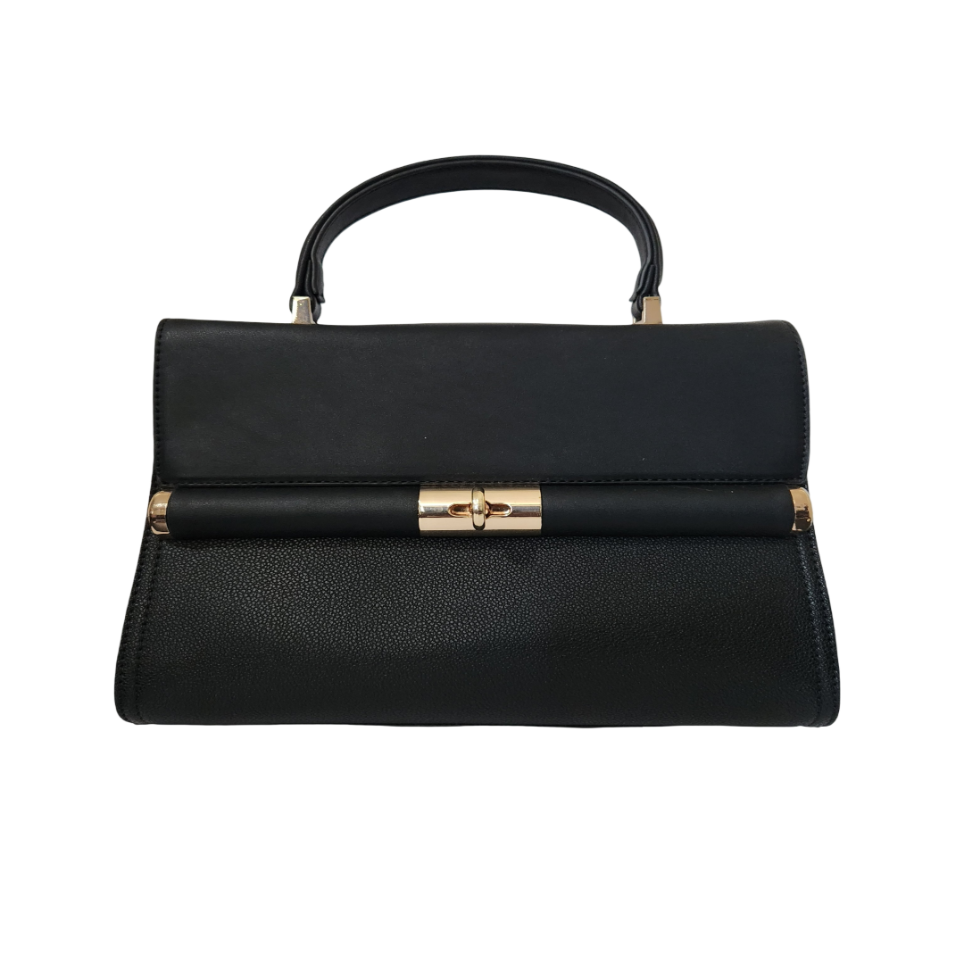 Black American Bee 2-piece satchel bag