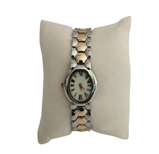 Two-Toned Bracelet Watch